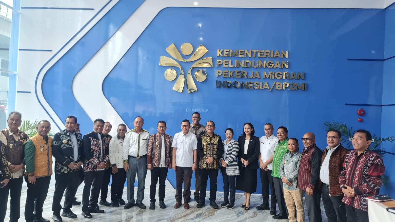 Beri Perlindungan Bagi Pekerja Migran, Delegasi Besar NTT Sambangi KP2MI
