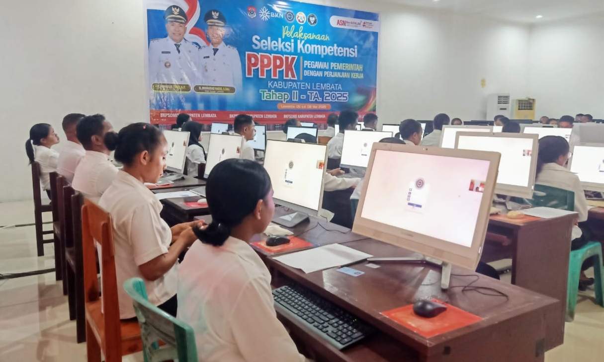 Sebanyak 515 Peserta Ikut Seleksi Kompetensi PPPK Tahap II di Kabupaten Lembata