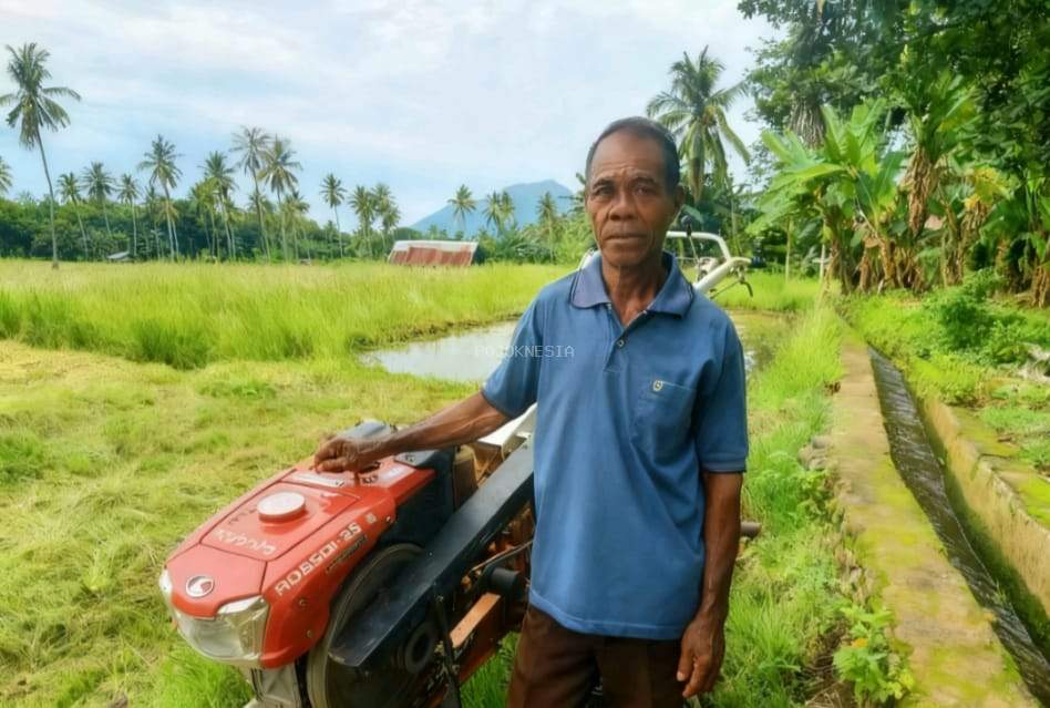 Dongkrak Produksi Petani Waikomo, Pemda Lembata Bantuan Alsintan