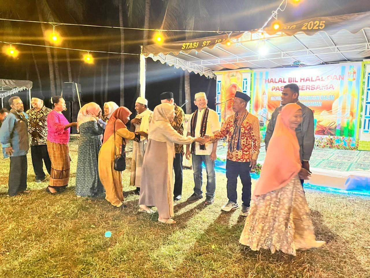 Merajut Kasih di Wailolong, Paskah dan Halal Bihalal Pererat Persaudaraan Lintas Iman