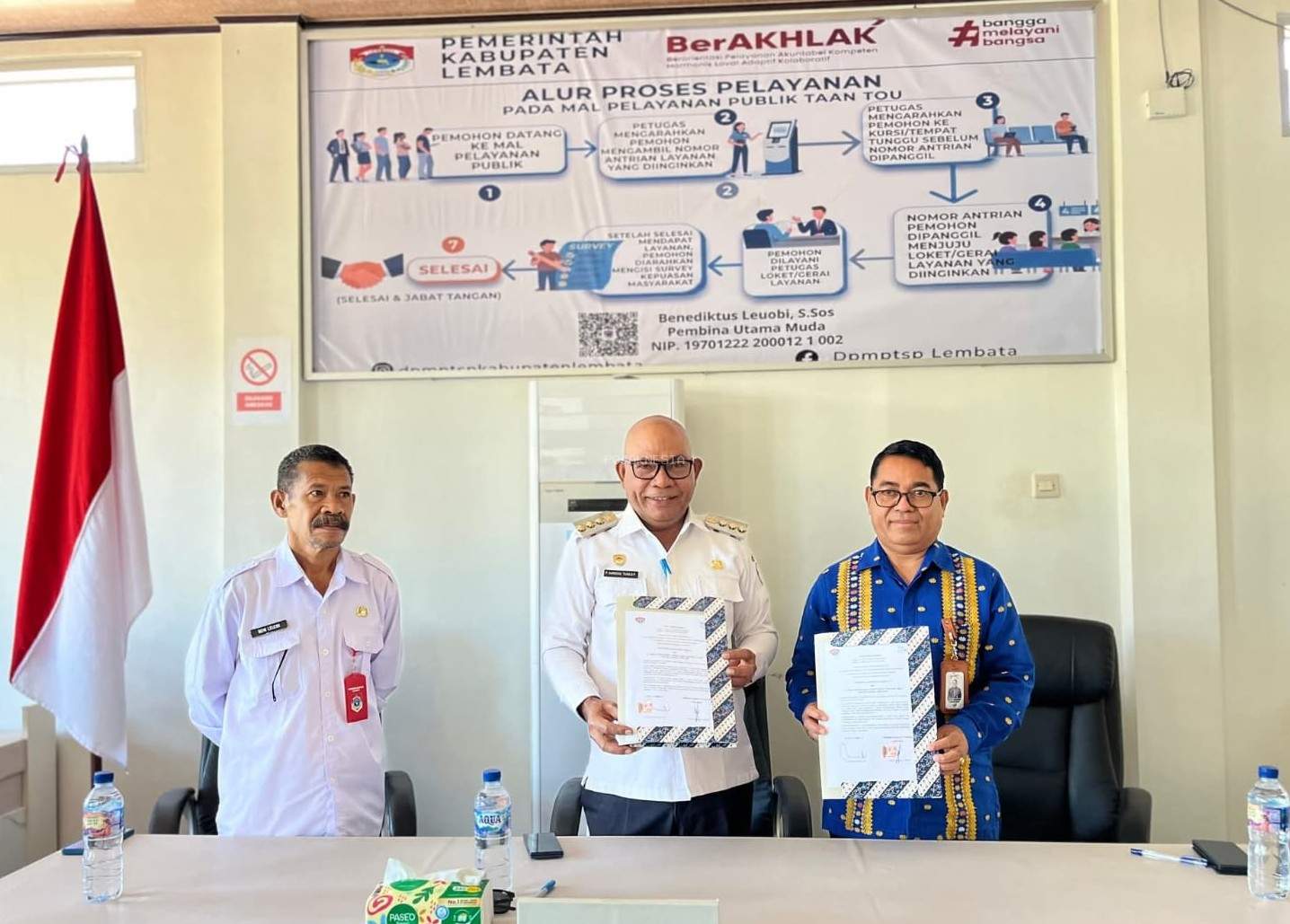 Pemkab Lembata Gandeng Bank NTT, Hadirkan Layanan Publik Terpadu Satu Atap