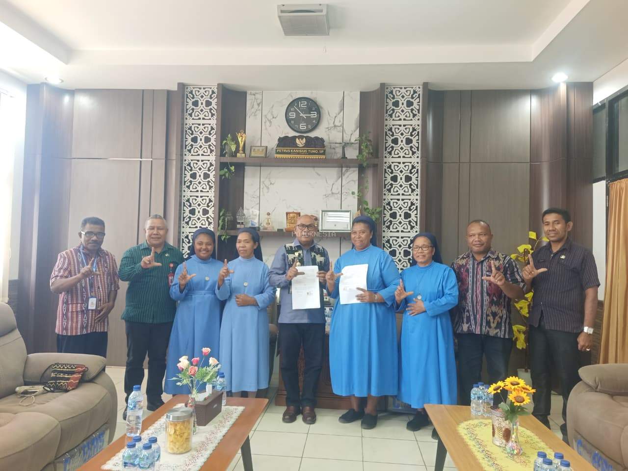 Kolaborasi Pemkab Lembata dan Yayasan Sosial Ibu Anfrida Perkuat Upaya Eliminasi Kusta 2030